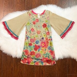 Ella and Lulu Girls Floral Dress